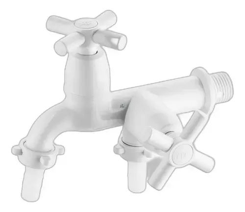 TORNEIRA EGAPLAST PAR. 1/2 ABS BRANC E MAQ LAVAR 030725 - Foto 2