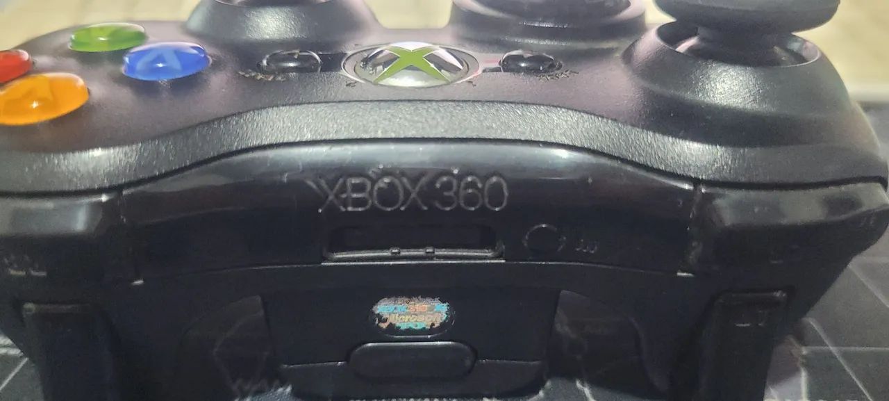 2un - Controle preto Original Xbox 360 - Foto 2