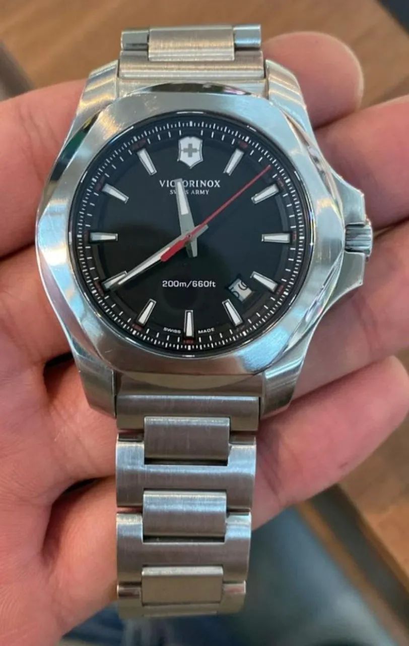 Relógio victorinox inox 