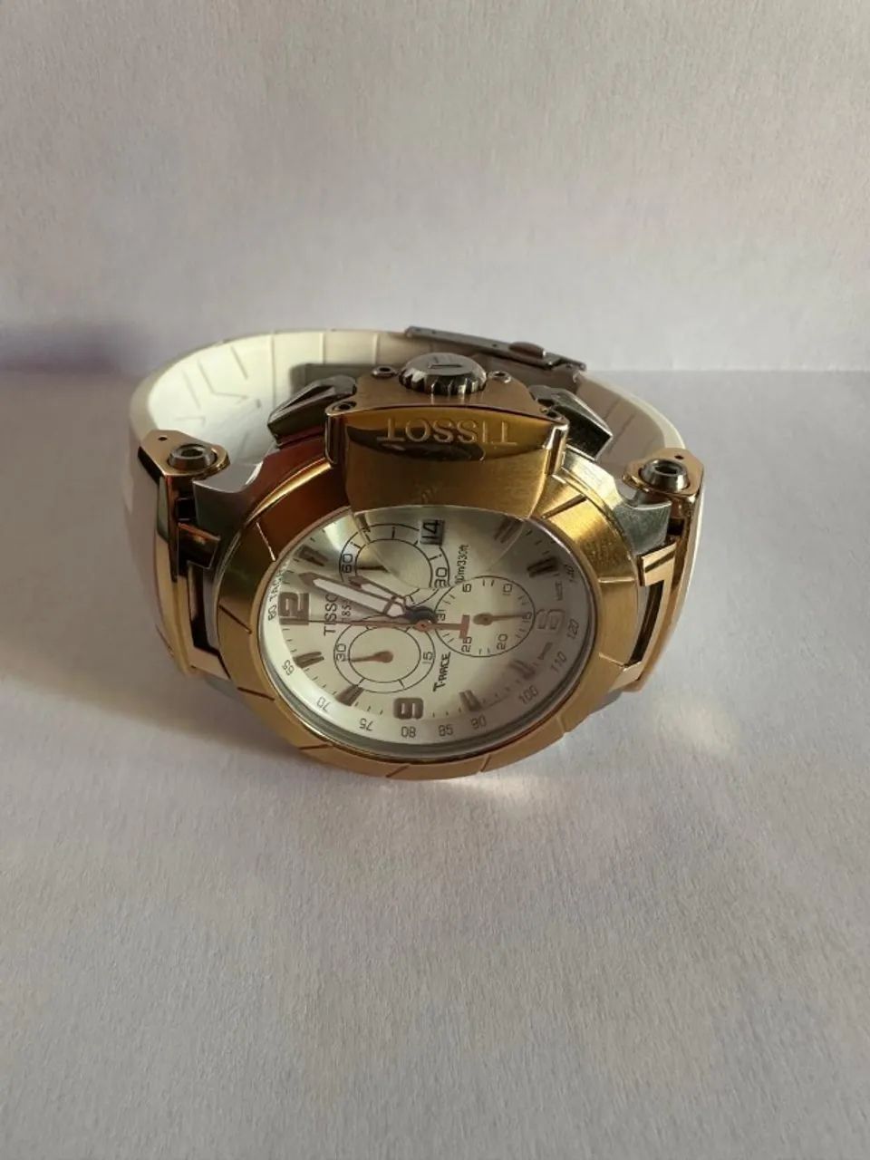 Relogio Tissot T-Race Branco Sapphire Crystal - Foto 2