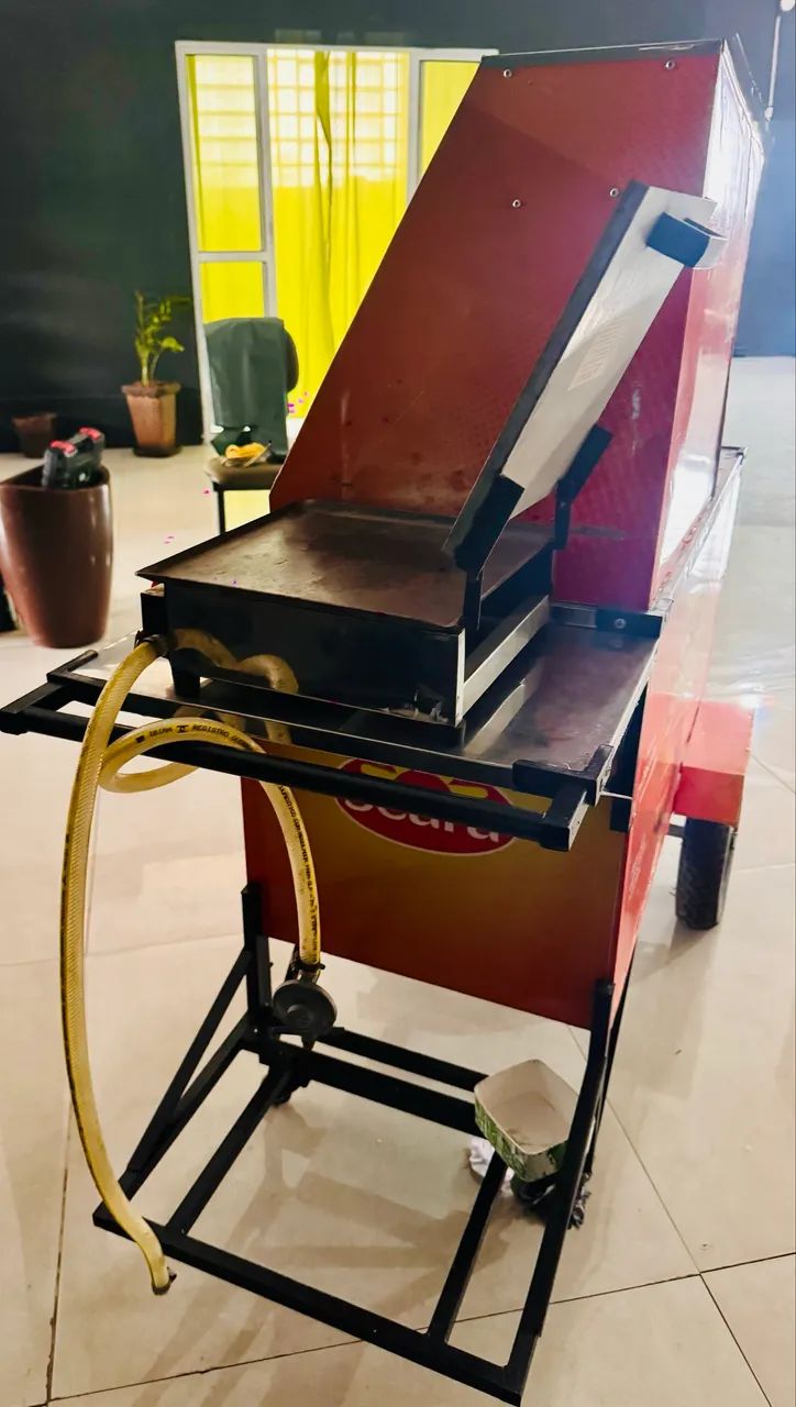 Carrinho de cachorro quente e lanches prensados  - Foto 3