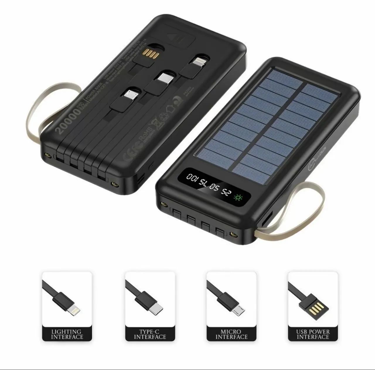 Bateria portátil solar - Foto 3