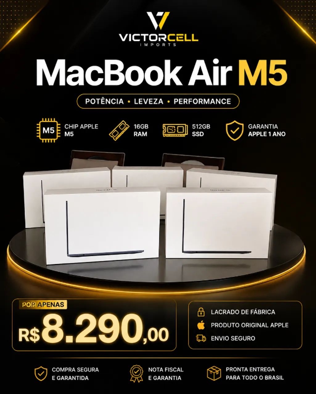 MacBook Air M5 512GB SSD | 16GB RAM 