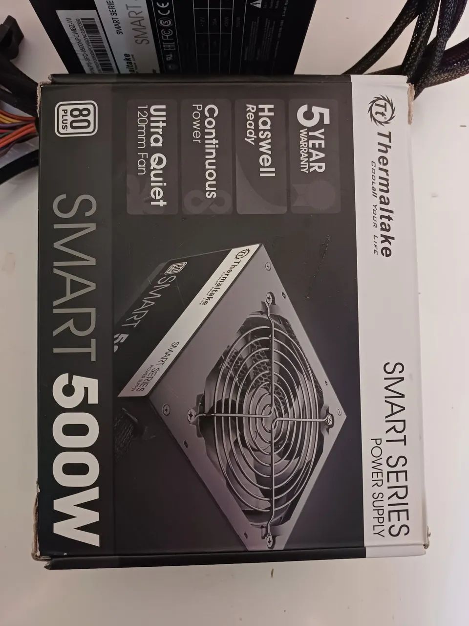 Fonte Thermaltake 500w 80plus  - Foto 2