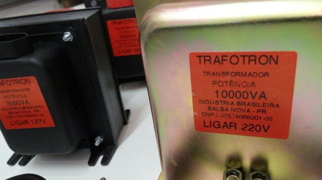 Transformador 5000va P/ Ar Condicionado Lavadora Secadora Esteira Entregamos AC/CARTÃO - Foto 5