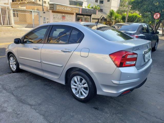 Honda city LX 1.5 13/13 aut. prata flex - Foto 5