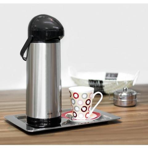Garrafa Térmica Inox 1,9 Litros Mor Nobile - Foto 4