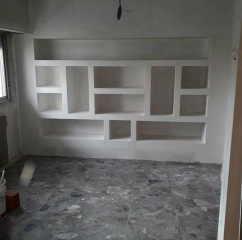 Rebaixamento de teto - divisórias - elétrica - pintura - forro mineral - piso laminado - Foto 6