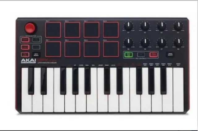 Teclado Controlador Akai Mpk Mini Mk2 25 Teclas Usb