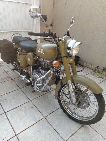 ROYAL ENFIELD CLASSIC 500 19/20 COM ACESSÓRIOS