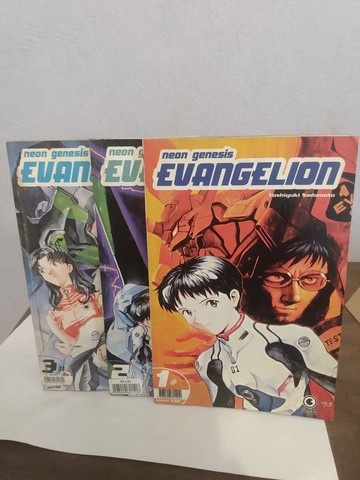 HQ Mangá Evangelion ( lote do 1 ao 11 )