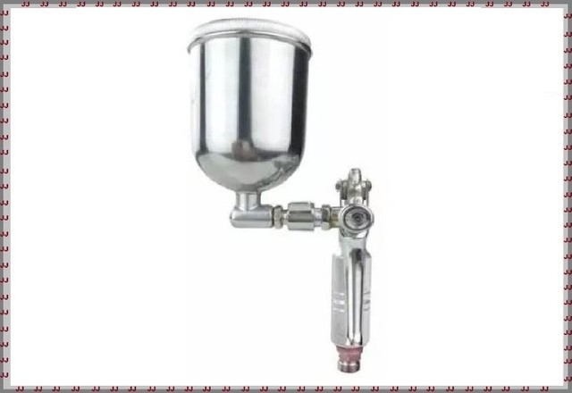 Pistola de pintura Stels 200 ml - Aerógrafo e retoques de carros e motos - profissional - Foto 2