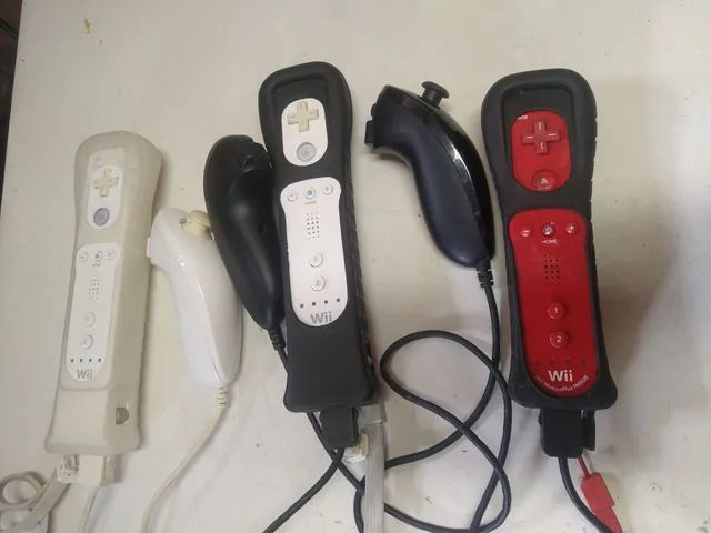 Nintendo Wii Completo Controle Jogo Vídeo Game Top