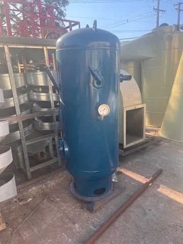 Tanque de ar comprimido vertical - marca aberko