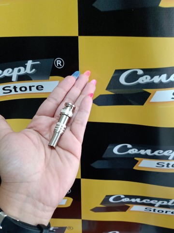Conector Bnc Macho Com Mola De Parafuso<br><br> - Foto 2