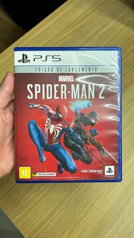 JOGO SPIDER-MAN 2 - PLAYSTATION 5 - MIDIA FISICA - LACRADO - DS Games  Atibaia