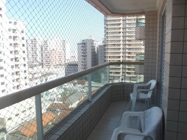 Apartamento de Frente pro Mar - Praia Grande - V. Tupy - Fim de Semana - Feriados - Férias