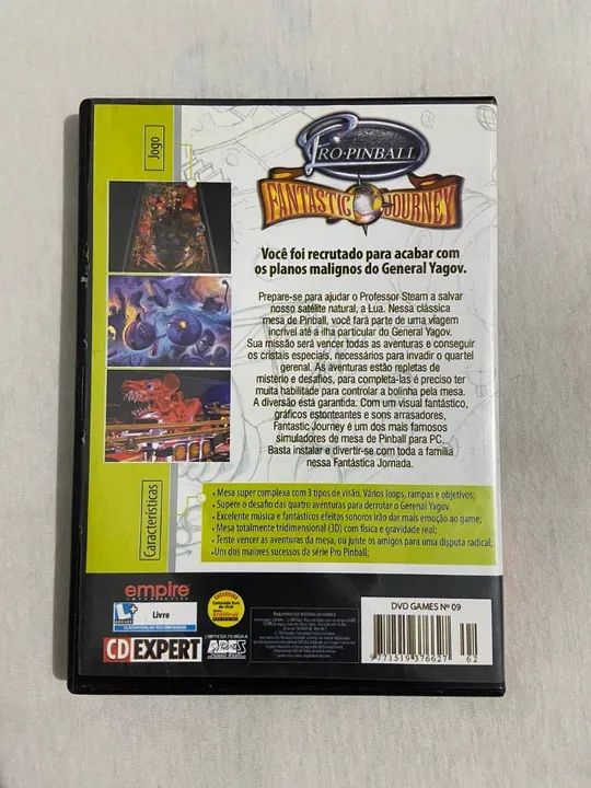 Jogo de PC - Pro-Pinball Fantastic Journey - Original CD Expert - Foto 3