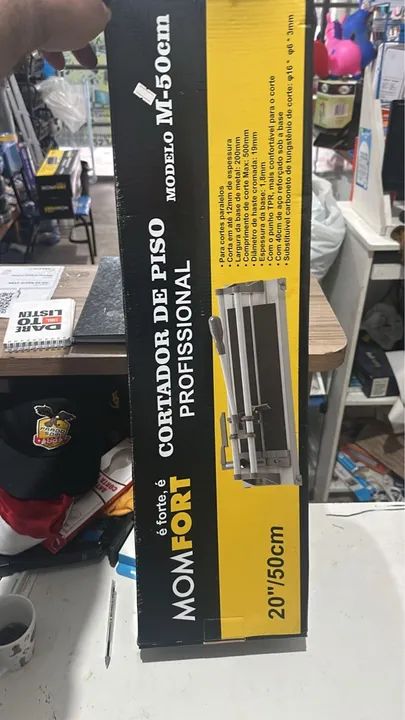 Cortador de Piso Profissional Momfort M-50cm - Foto 3