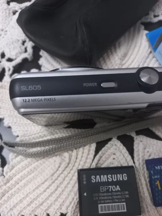 Câmera Digital Samsung SL605 12.2 megapixels  - Foto 4