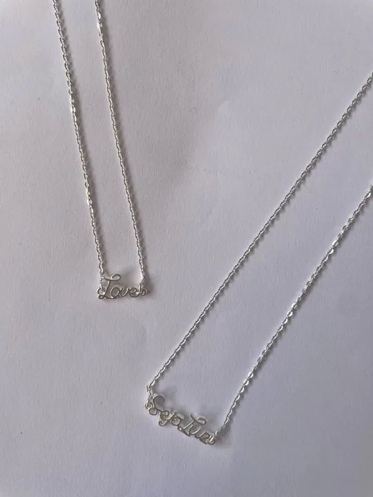 Choker em Prata 925 legítima 
