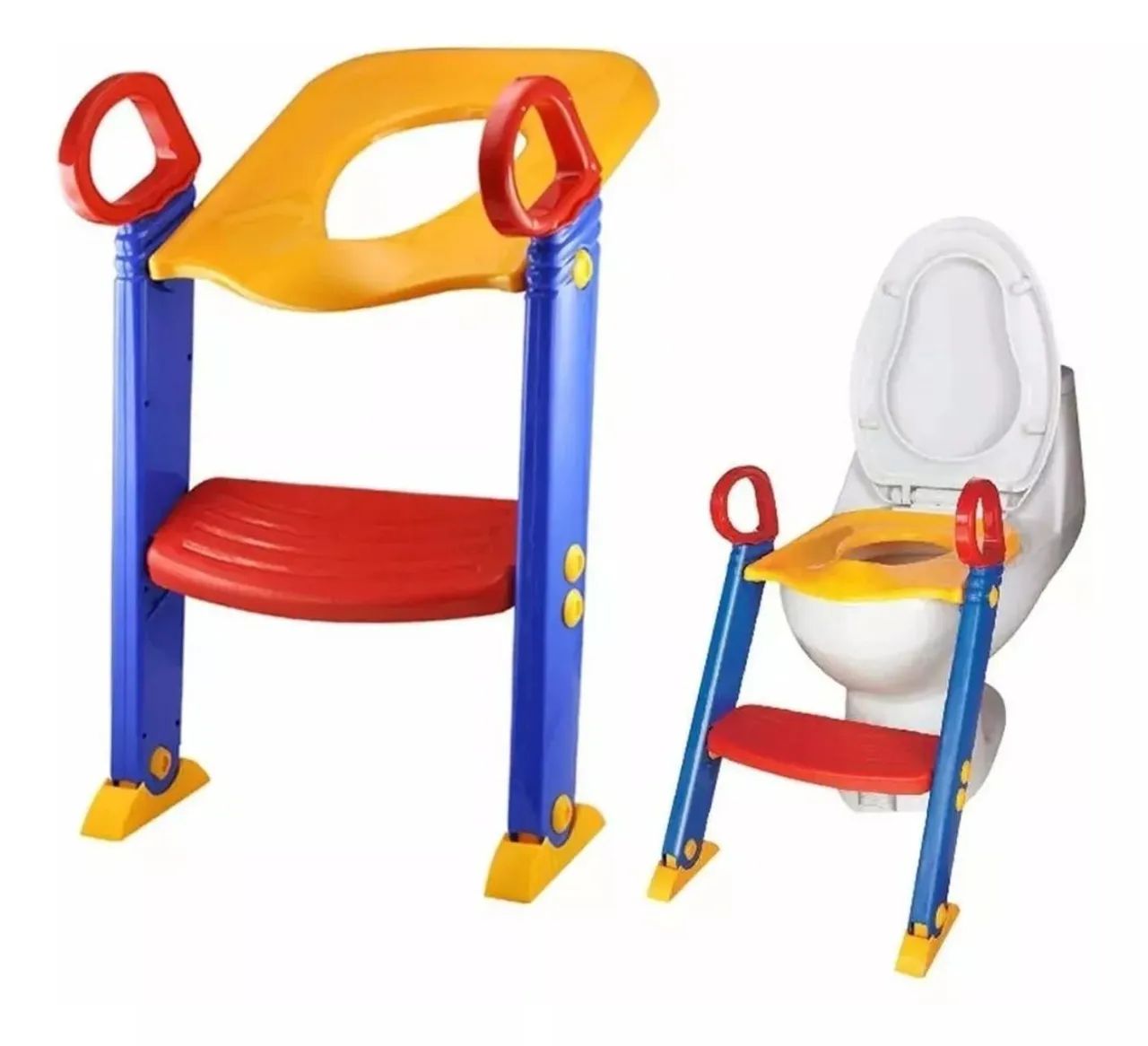 Troninho infantil assento redutor vaso sanitário  - Foto 2