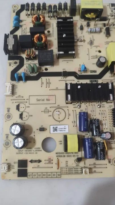 PLACA FONT DA TV AIWA AWS-TV-55-BL-01 N012402-000476-002 - Foto 2