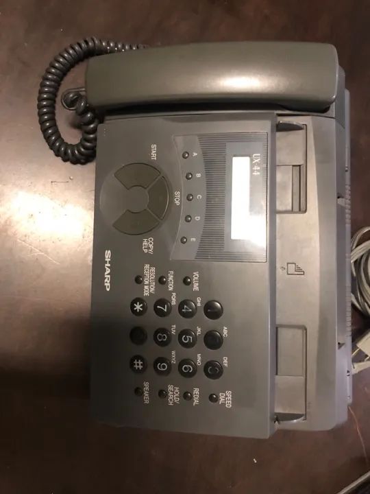 Fax Sharp UX-44 - Funcionando Perfeitamente - Foto 2