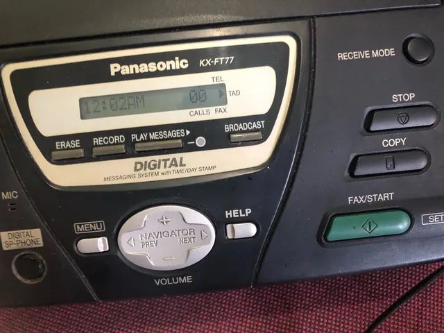 Secretaria Eletronica Fax Telefone Panasonic - Foto 5