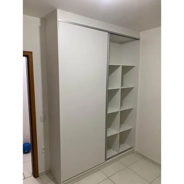 Roupeiro com duas Portas de correr em 100%MDF - Foto 2