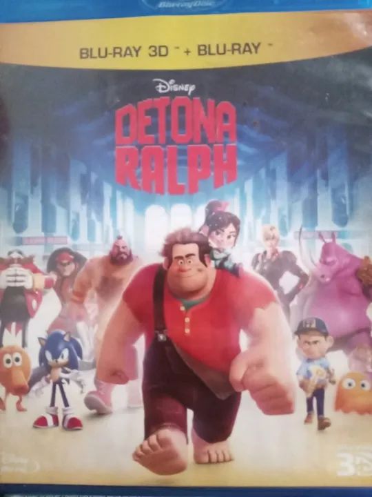 Blu-rays infanto-juvenis Detona Ralph 