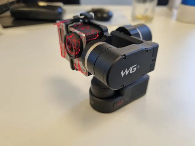 Gimbal Feiyutech Wg2 Para Cameras De Ação - Foto 3