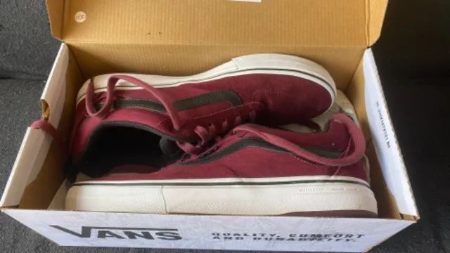 Tênis Vans Kyle Walker Vinho 42 Edição limitada - Foto 3