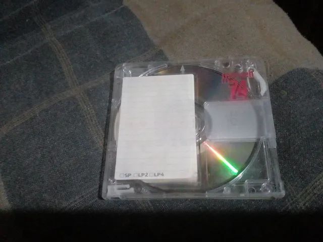 Mini Disc unidade lacrado usado