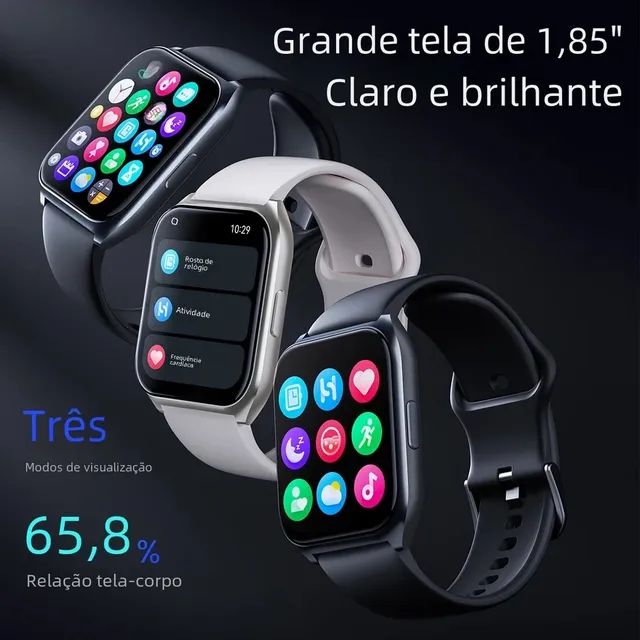 Relógio Smartwhatch Xiaomi Haylou Watch 2, Notificações, monitor cardíaco  - Foto 5