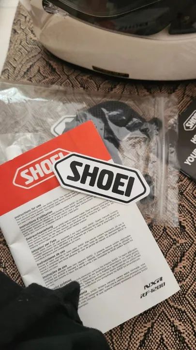 Capacete Shoei Branco - Foto 4