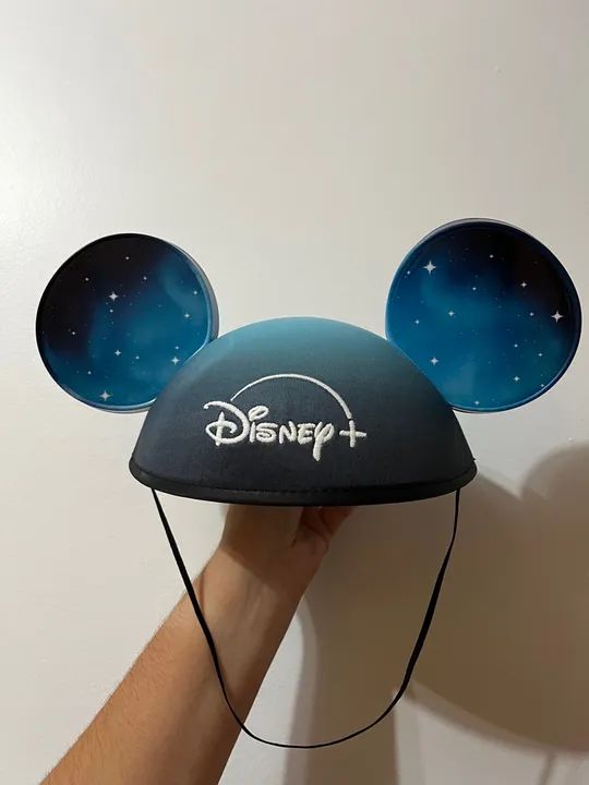 Par de orelhas de Mickey - Azul e Preto D23 Brasil - Foto 2
