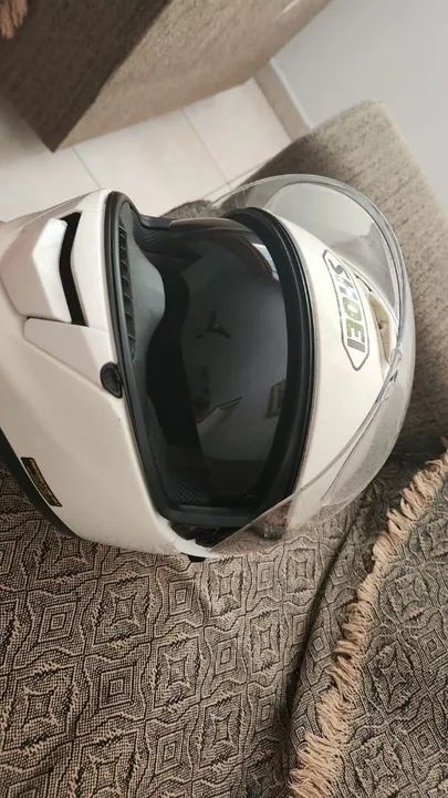 Capacete Shoei Branco - Foto 2