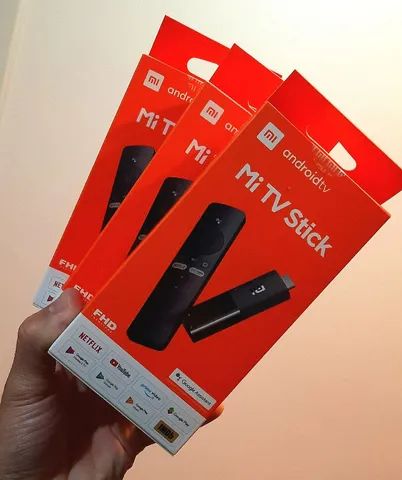 Mi Tv stick, caixas lacrada.