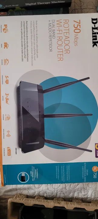 Roteador repetidor DLink 750 Mbps