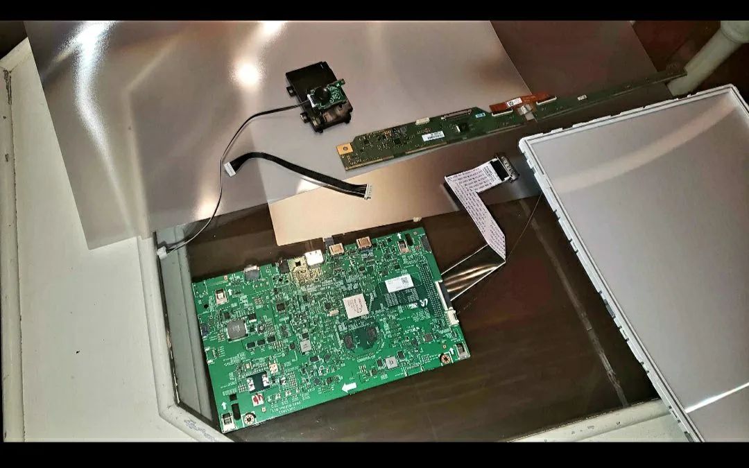 PLACA MÃE PARA MONITOR SAMSUNG-C24rg50fql + peças-TORRANDO