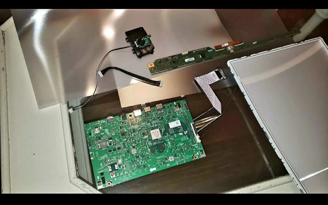 PLACA MÃE PARA MONITOR SAMSUNG-C24rg50fql + peças-TORRANDO