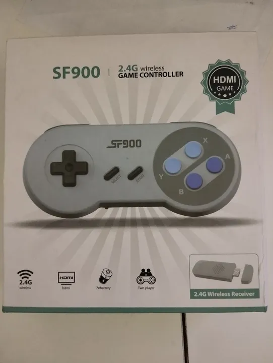 Emulador SNES HDMI com 2 controles