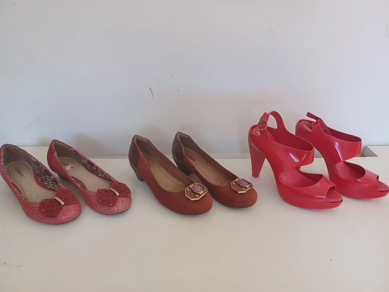 LOTE 3 PARES CALÇADOS POR 20 REAIS BARATO - Foto 6