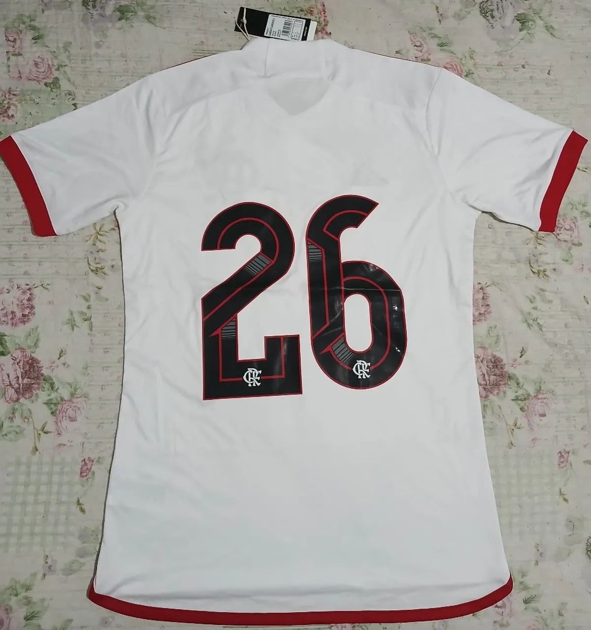 Camisa oficial Flamengo Adidas - Tamanho P - Nova - Foto 2