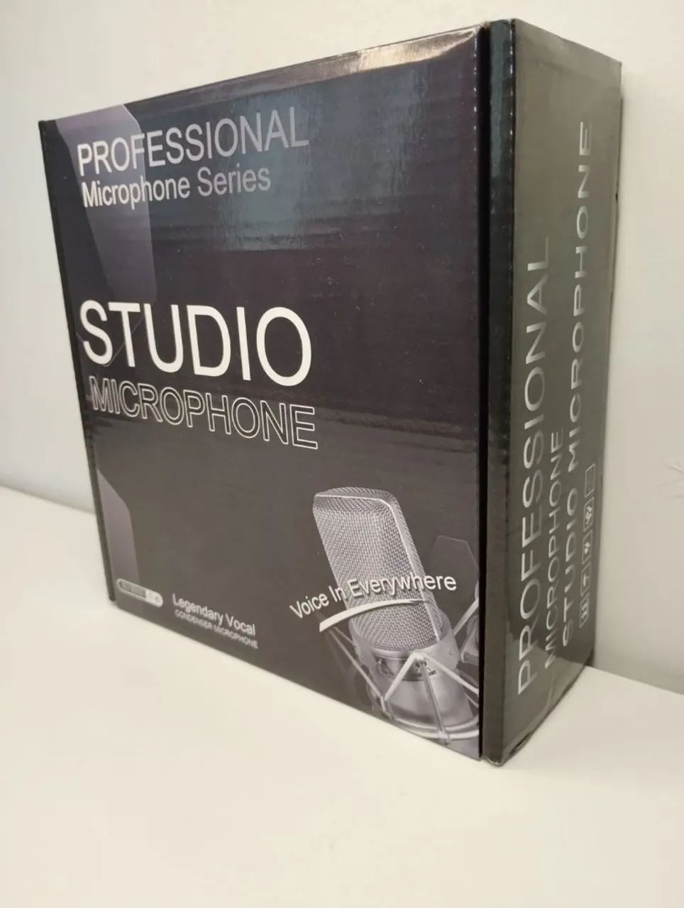 Microfone Condensador Profissional para Estúdio - Voice In Everywhere