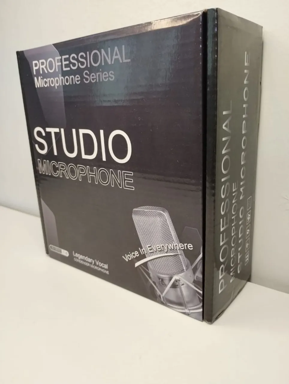 Microfone Condensador Profissional para Estúdio - Voice In Everywhere