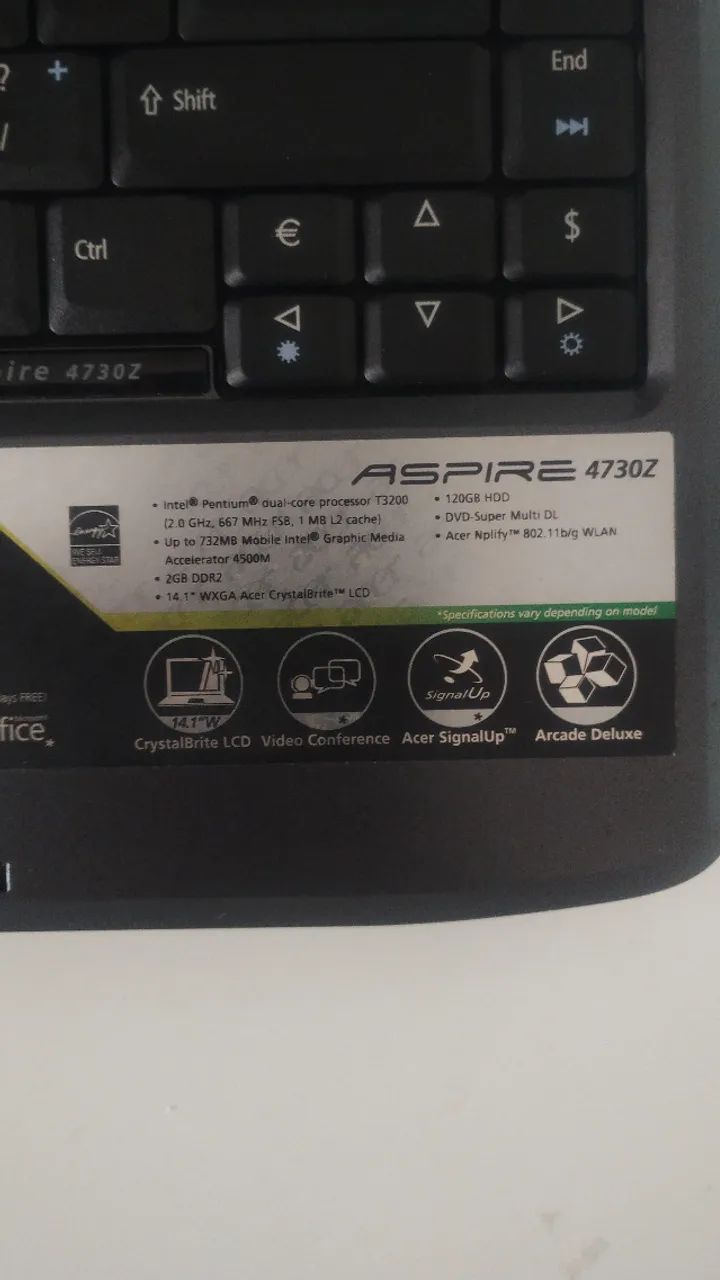 Notebook Acer Aspire 4730Z Reliquia Colecionador - Foto 4