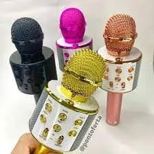 Microfones Sem Fio Universal Karaokê Mic Bluetooth