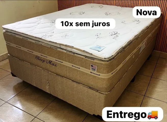 Cama box colchão e base (NovA) 